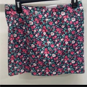 Croft & Barrow The Effortless Stretch Skort NAVY FLORAL Women’s